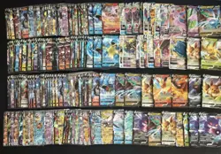 200 Lot Pokemon TCG Chinese Card RR RRR VMAX Gengar Charizard Eevee #46 FI38 - Image 1