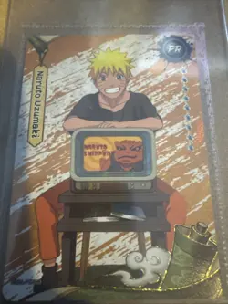 PSA Magazine X Kayou Exclusive Naruto Uzumaki Promo Card NM December 2025 - Image 1