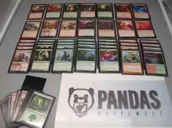 MtG Magic the Gathering R/G Giant Deck - Image 1