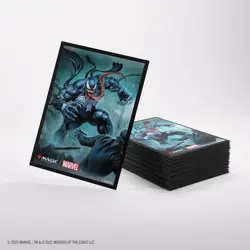 Magic X Spider-Man : 105 Sachets Premium Art Sleeves VENOM Gamegenic mtg - Image 1