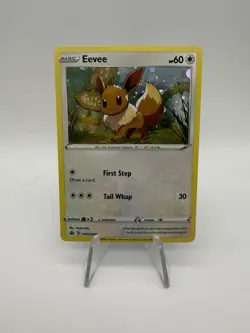 Pokemon TCG - Eevee SWSH095 - Black Star Promo - Cosmos Holo Rare - NM/M - Image 1