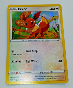 Eevee SWSH095 - SWSH Black Star Promo - Pokemon Card - Near Mint - Image 1