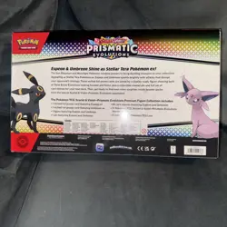 Pokemon TCG Scarlet and Violet Prismatic Evolutions Premium Figure Collection - Image 2