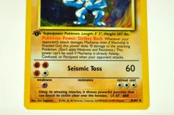 Pokemon card TCG Machamp 8/102 Holo Rare Base Set 1999 English Excellent - Image 3