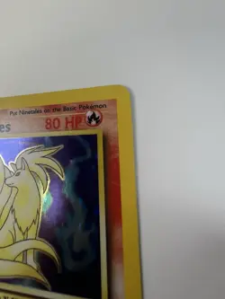 Pokemon TCG Ninetales 12/102 Base Set Holo Unlimited Rare MP WOTC Vintage - Image 5