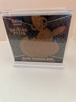 Pokemon TCG Shining Fates Elite Trainer Box - Factory Sealed in Protective Case - Image 1