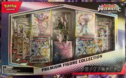 Pokemon TCG Prismatic Evolutions Premium Figure Collection Box Sealed New - Image 1