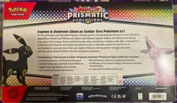 Pokemon TCG Prismatic Evolutions Premium Figure Collection Box Sealed New - Image 2