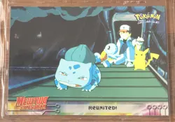 1999 Topps Pokemon The First Movie FOIL Reunited! 31 First Print NM - Image 1