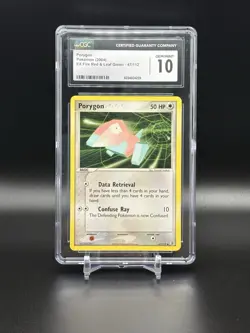 Porygon CGC 10 - EX Fire Red & Leaf Green 47/112 - 2004 Pokemon - Image 1