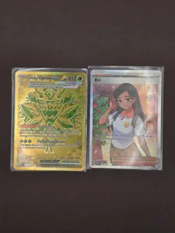 Prismatic Evolutions Pokemon Cards - Teal Mask Ogerpon ex 177/131 - Eri 136/131 - Image 1