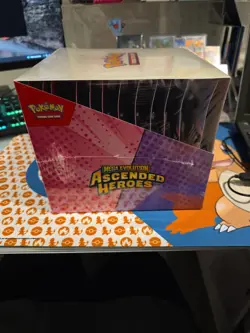 Pokemon TCG: Mega Evolution Ascended Heroes. Tech Sticker Collection Sealed Case - Image 2