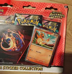📌Pokemon TCG Mega Evolution Ascended Heroes Tech Sticker Collection Charmander✅ - Image 2