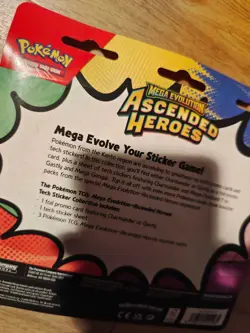 📌Pokemon TCG Mega Evolution Ascended Heroes Tech Sticker Collection Charmander✅ - Image 5