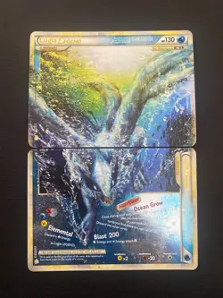 Pokemon TCG Lugia LEGEND Heartgold & Soulsilver 113+114/123 Holo Holo Rare - Image 1