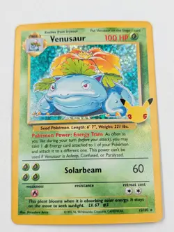 Pokemon TCG Venusaur 15/102 Celebrations Set Holo Rare - Image 1