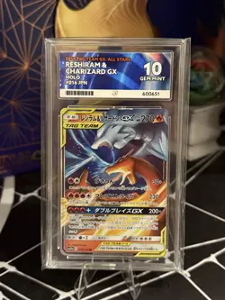 ACE 10 Reshiram Charizard GX Ultra Rare Card 20/214 Unbroken Bonds Pokemon TCG - Image 1