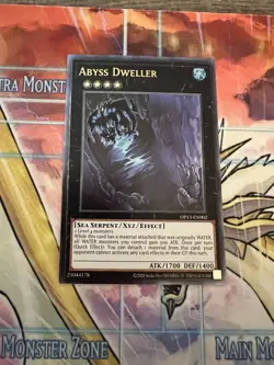 Yu-Gi-Oh! Abyss Dweller OP13-EN002 Ultimate Rare NM - Image 1