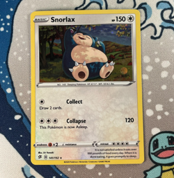 Snorlax 141/192 Cosmos Holo Rare Promo Sword & Shield Rebel Clash Pokemon TCG NM - Image 1