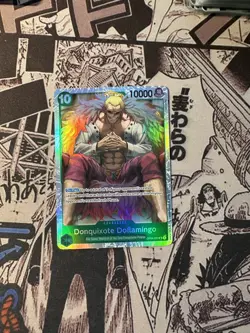 Donquixote Doflamingo OP04-031 SR One Piece Kingdoms Of Intrigue Super Rare NM - Image 1
