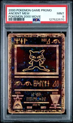 Ancient Mew Promo Pokemon the Movie 2000 Holo Card PSA 9 - Image 1