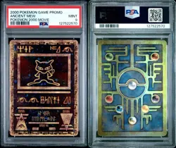 Ancient Mew Promo Pokemon the Movie 2000 Holo Card PSA 9 - Image 3