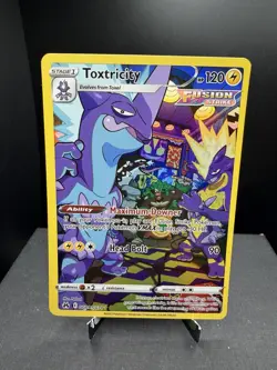Pokemon TCG SWSH Crown Zenith Toxtricity GG09/GG70 Galarian Gallery Full Art NM! - Image 1