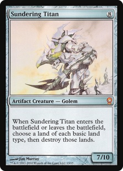 Sundering Titan #13 (Foil) (MP) From the Vault: Relics V10 Magic MTG - Image 1