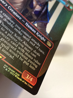 MTG Seifer Almasy (Borderless Foil) Final Fantasy 0389 NM - Image 3