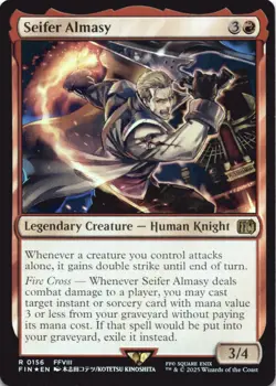 MTG Seifer Almasy Foil NM FINAL FANTASY Magic 156 - Image 1