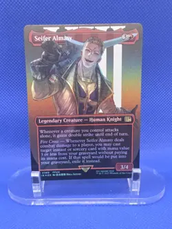 Magic the Gathering Final Fantasy Seifer Almasy Borderless Foil Rare NM - Image 1