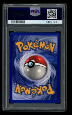 1999 WOTC POKEMON BASE SET UNLIMITED NINETALES 12/102 HOLO RARE PSA 8 NM-MT - Image 2