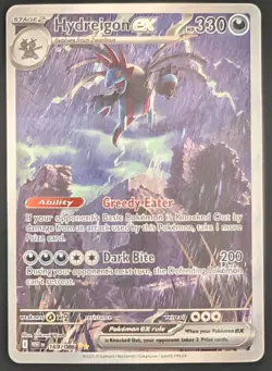 Pokemon TCG Hydreigon EX 169/086 White Flare Special Illustration Rare SIR - Image 1