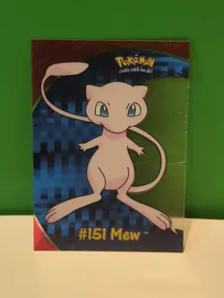 Pokemon , TV Animation , clear card , PC7 , Mew , - Image 1