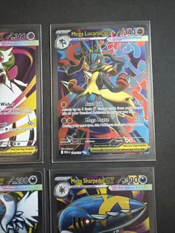Mega Evolution Ex Full Art Lot 7 Cards Latias Gardevoir Lucario - Image 4