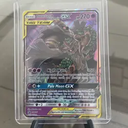 Trevenant & Dusknoir GX SM217 Sun & Moon Black Star Promo Holo Pokemon Card LP - Image 3
