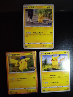 Pikachu R 028/071 S10b Pokemon GO Pokemon Cards Japanese 3 set A38 - Image 1