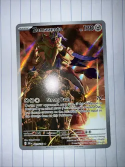 Pokemon TCG Zamazenta Holo Card 201/182 Sv10: Destined Rivals Mint/Near Mint - Image 1