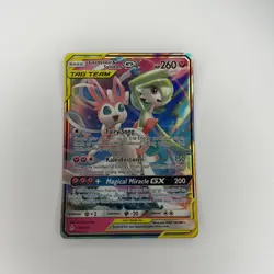 Gardevoir & Sylveon-GX 130/214 Holo Rare GX Unbroken Bonds Pokemon Near Mint - Image 1