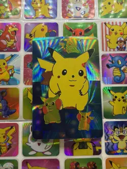 Pokemon Vintage Pocket Monsters Vending HOLO Prism Sticker 1999 Nintendo (DmG) - Image 5