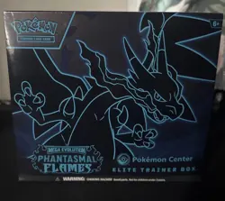Pokemon Center Exclusive - Phantasmal Flames ETB In Hand Ships Fast LOT OF 1 - Image 1
