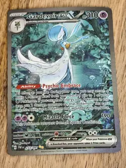Pokemon Gardevoir ex 233/091 SV: Paldean Fates Holo - Image 3