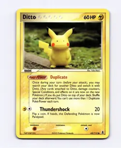 Ditto - 63/113 (Pikachu) Delta Species 2005 Pokemon Yuka Morii - Image 1
