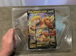 Pokemon Dragonite V Box Comes With Over Size &Promo Cards NEW - Image 1