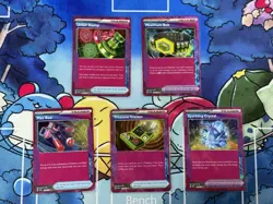 Pokemon TCG Trainers Pokeball, Unfair Stamp, Maximum Belt, etc. Lot Of 5 - Image 1