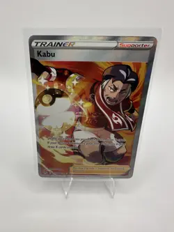 Pokemon TCG SWSH Lost Origin Kabu TG26/TG30 Ultra Rare Full Art Trainer NM - Image 1