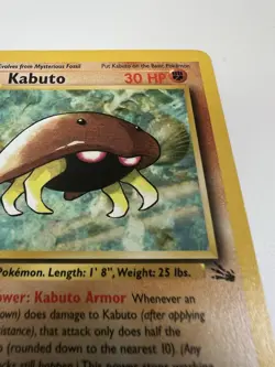 1999 Pokemon Fossil Kabuto #50/62 1st Edition NM - WOTC Vintage Original - Image 5