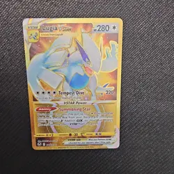 Pokemon TCG Lugia VSTAR 211/195 Swsh12: Silver Tempest Holo Secret Rare - Image 1