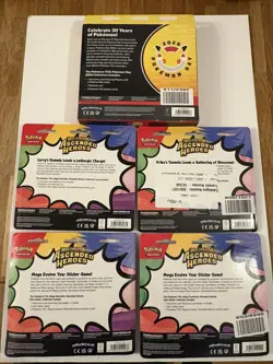 5x Products - Pokemon TCG Ascended Heroes Pokemon Day 2026 Tech Sticker Bundle - Image 2