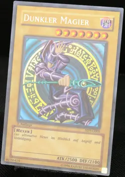 Yu-Gi-Oh! Dunkler Magier SDY-G005 1.Edition Ultra Rare [G] Yugi Deck | DE 2002 - Image 3